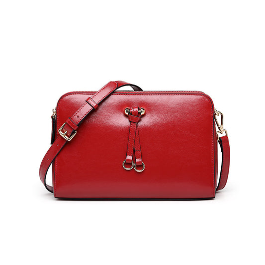 Nine Seven Crossbody Bag for Women Handmade Genuine Leather Ladies Cell Phone Purse with Adjustable Strap