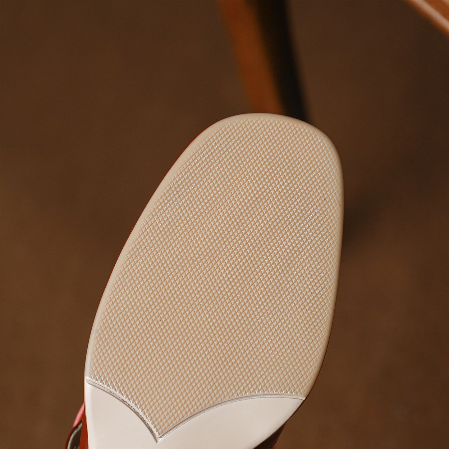 Nine Seven Women's Patent Leather Handmade Chunky Heel Slip On Loafer Mary Jane Pumps with Hearts Decor