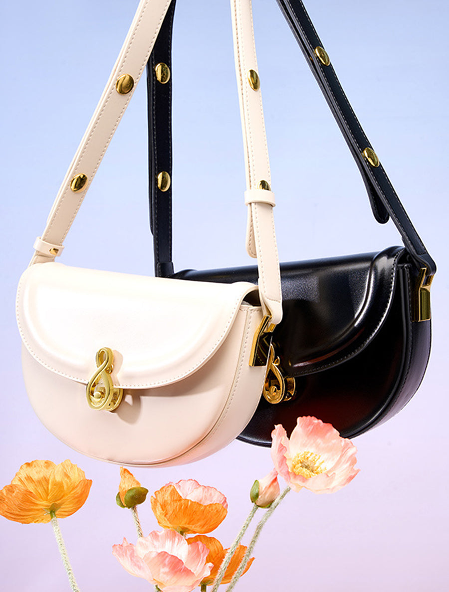 Nine Seven Handmade Genuine Leather Shoulder Bag for Women Ladies Simple Design Cell Phone Purse Crossbody Bags