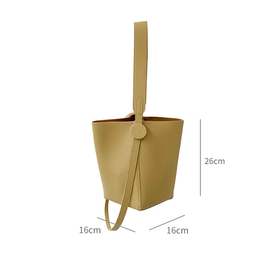 Nine Seven Women's Handmade Shoulder Bags Genuine Leather Ladies Inner Pocket for Office Street Casual