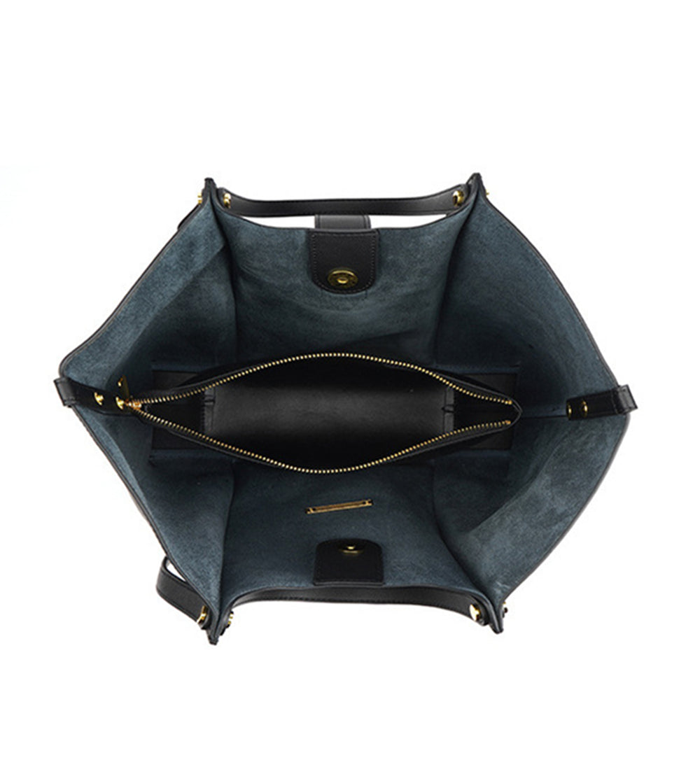 Nine Seven Women's Genuine Leather Handmade Shoulder Bag Ladies Totes Handbag