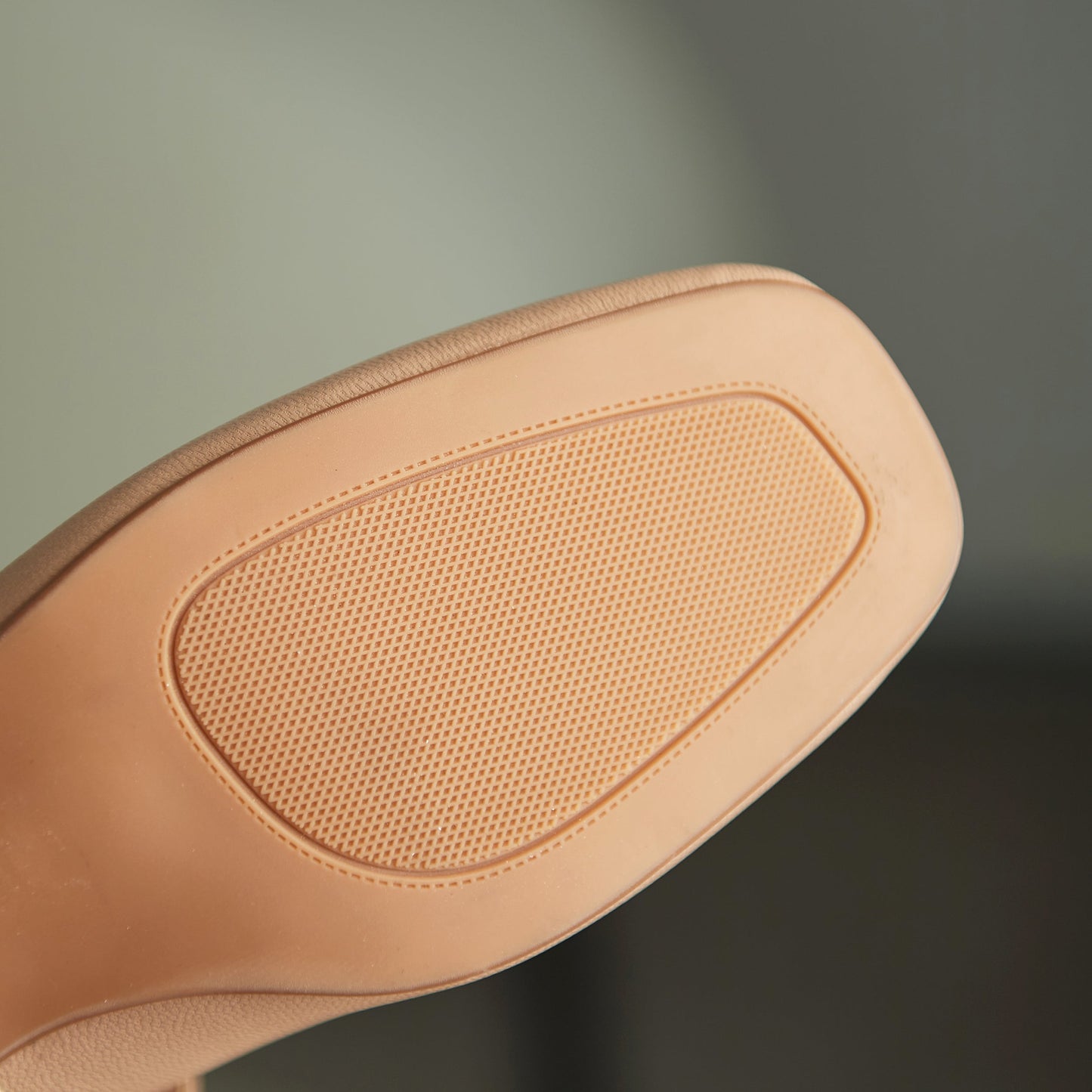 Nine Seven Women's Genuine Leather Square Toe Handmade Buckle Low Chunky Heels Casual Mary Jane Shoes