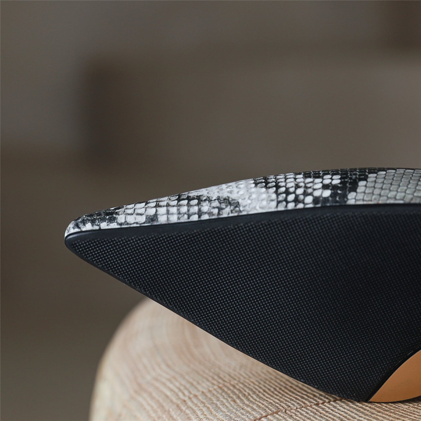 Nine Seven Women's Pointed Toe Patent Leather Handmade Buckle Stiletto Heels Chic Slingbacks