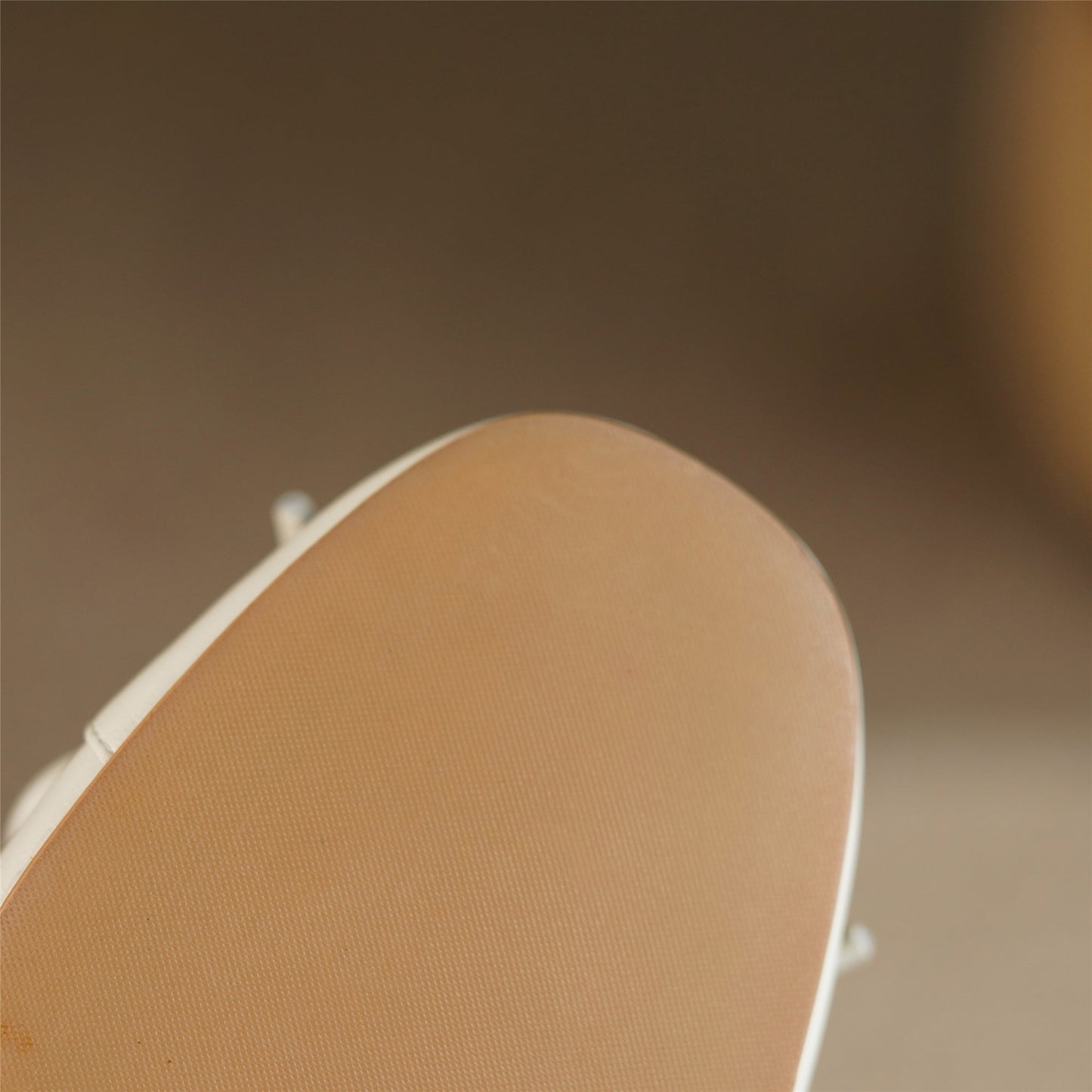 Nine Seven Women's Genuine Leather Handmade Cute Bow Knot Slip On Round Toe Low Chunky Heel Ballet Pumps