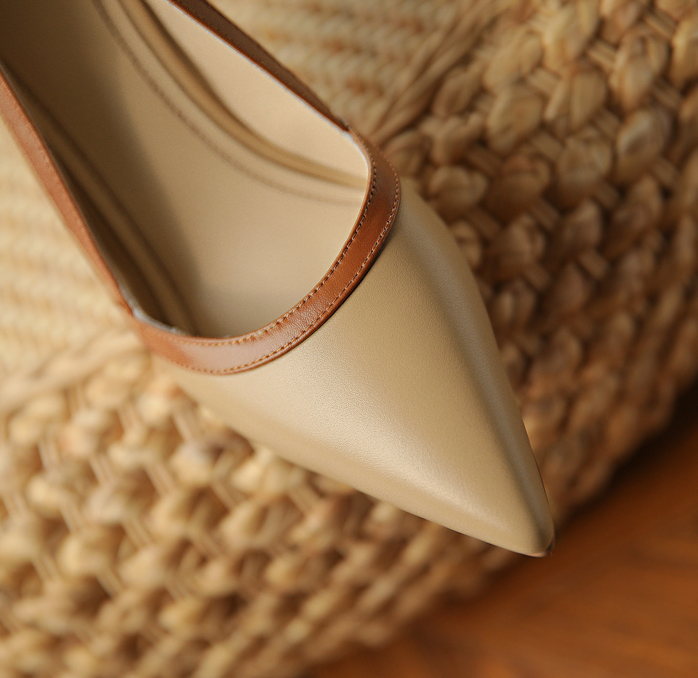 Nine Seven Handmade Women's Genuine Leather High Stiletto Heel Slip On Graceful Party Loafer Pumps