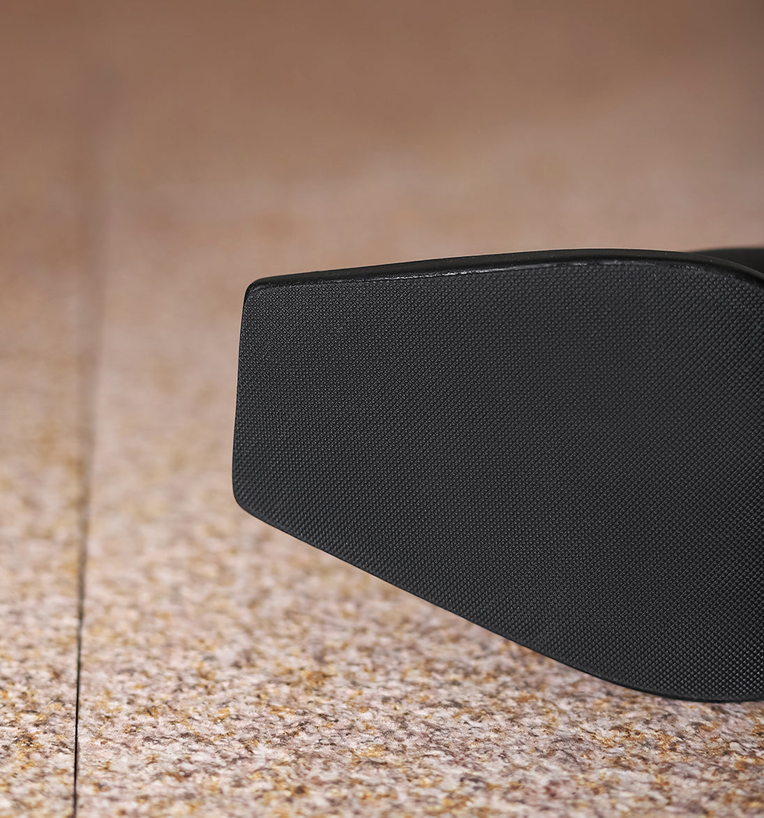 Nine Seven Women's Genuine Leather Square Toe Handmade Buckle Belt Side Zip Up Chic Ankle Boots with High Heel