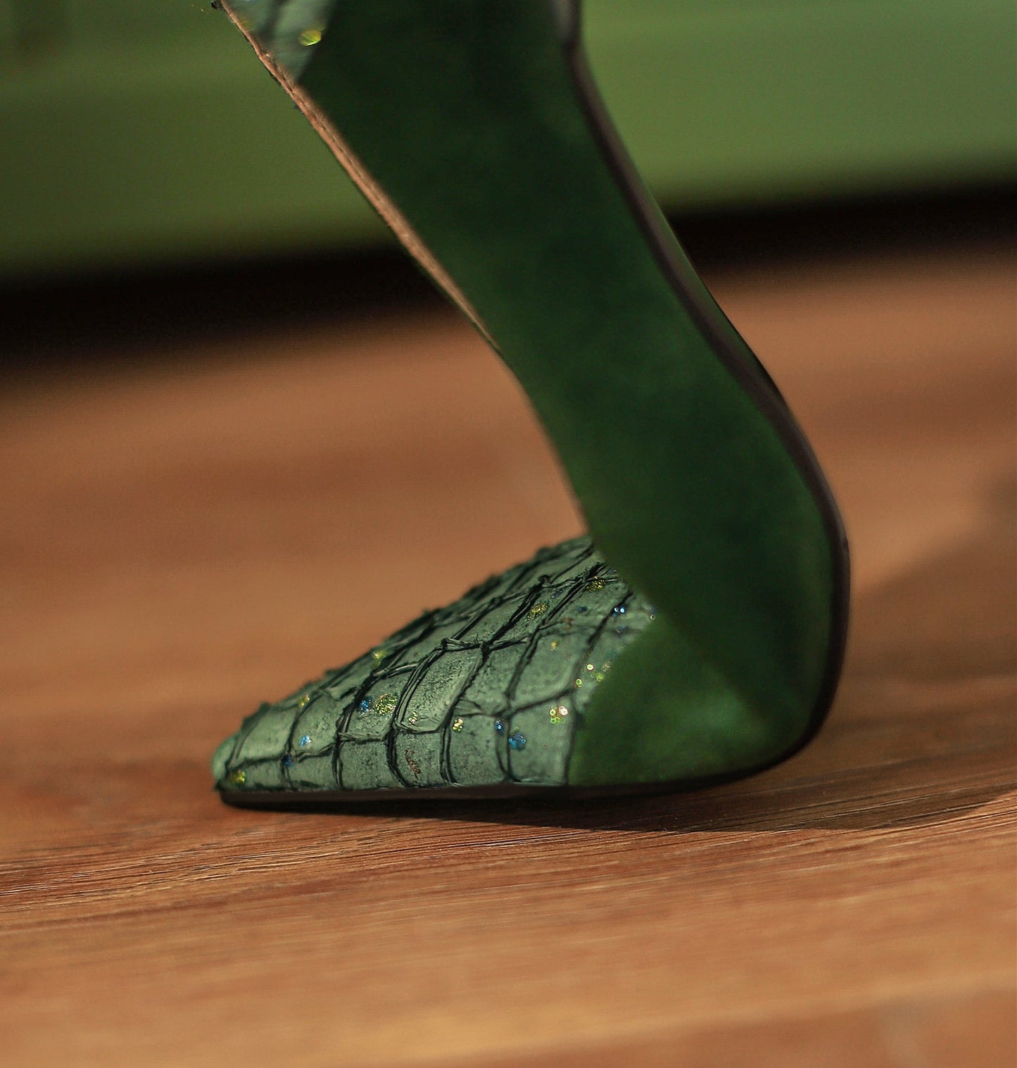 Nine Seven Women's Suede Leather Pointed Toe Handmade Stiletto Mid Heels Slip On Dress Pumps Shoes