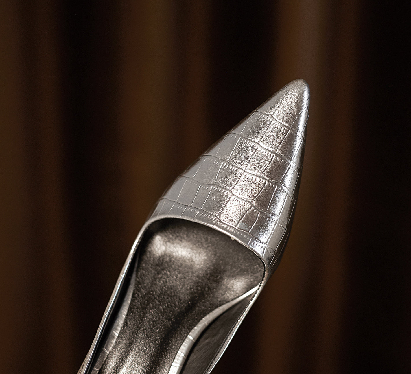 Nine Seven Women's Genuine Leather Handmade Pointed Toe Mid Stiletto Heel Slip On Loafer Pumps