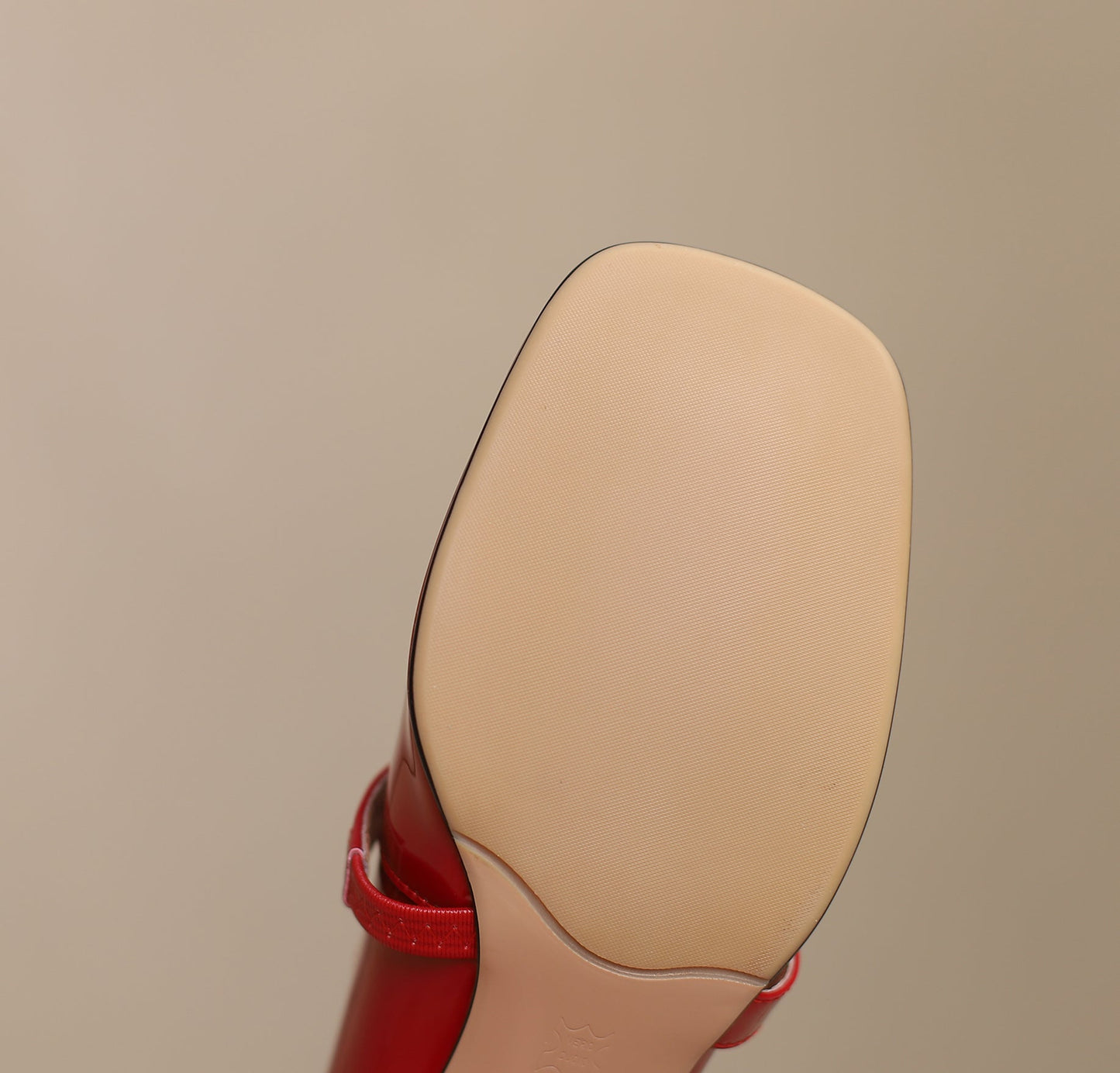 Nine Seven Handmade Women's Patent Leather Chain T-Strap Square Toe Low Chunky Heel Mary Janes Pumps Shoes